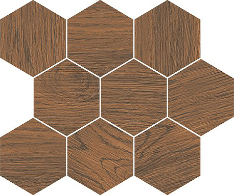 Cersanit Finwood Ochra Mosaic Hexagon WD565-003 mozaik 28 x 33,7