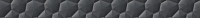 Cersanit Mystic Cemento Conglomerate Black Border OD501-006 dekorcsík 5,5 x 59,8
