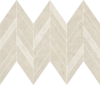 Cersanit Manzila Beige Chevron Mix Mosaic Matt WD1016-013 mozaik 25,5 x 29,8