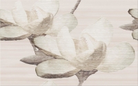 Cersanit Marisol Beige Inserto Flower WD956-005 dekorcsempe 25 x 40