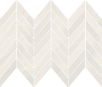 Cersanit Markuria White Chevron Mosaic Matt WD1017-001 mozaik 29,8 x 25,5