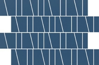 Cersanit Zambezi Blue Trapeze Mosaic Matt WD942-015 mozaik 20 x 29,9