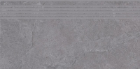 Cersanit Colosal Grey Matt ND1140-007 lépcsőlap 29,8x59,8 cm