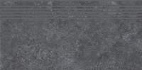 Cersanit Colosal Graphite Matt ND1140-008 lépcsőlap 29,8x59,8 cm