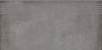 Cersanit Diverso Grey Matt ND576-046 lépcsőlap 29,8x59,8 cm