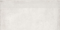 Cersanit Diverso White Matt ND576-052 lépcsőlap 29,8x59,8 cm