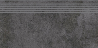 Cersanit Morenci Graphite Matt ND1139-014 lépcsőlap 29,8x59,8 cm