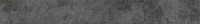 Cersanit Morenci Graphite Matt ND1139-020 lábazati elem 7,5x59,8 cm