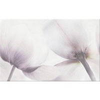 Cersanit Elle White Inserto Tulipan WD436-010 dekorcsempe 25 x 40